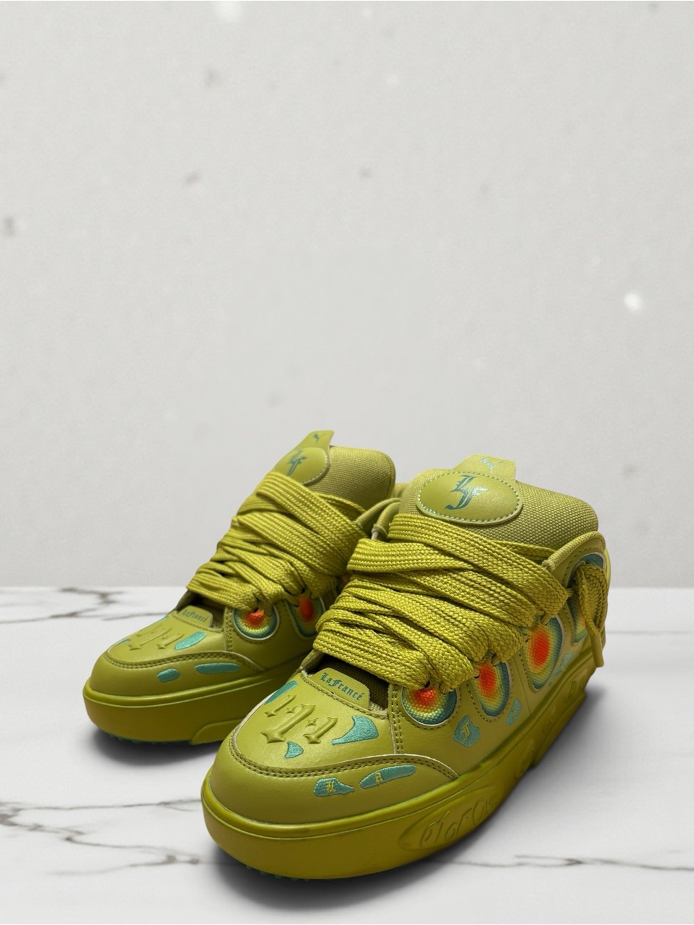 PUMA LaMelo Ball LaFrancé Heatmap Men’s Size 12 Sea Kelp Jade Frost 311701-01